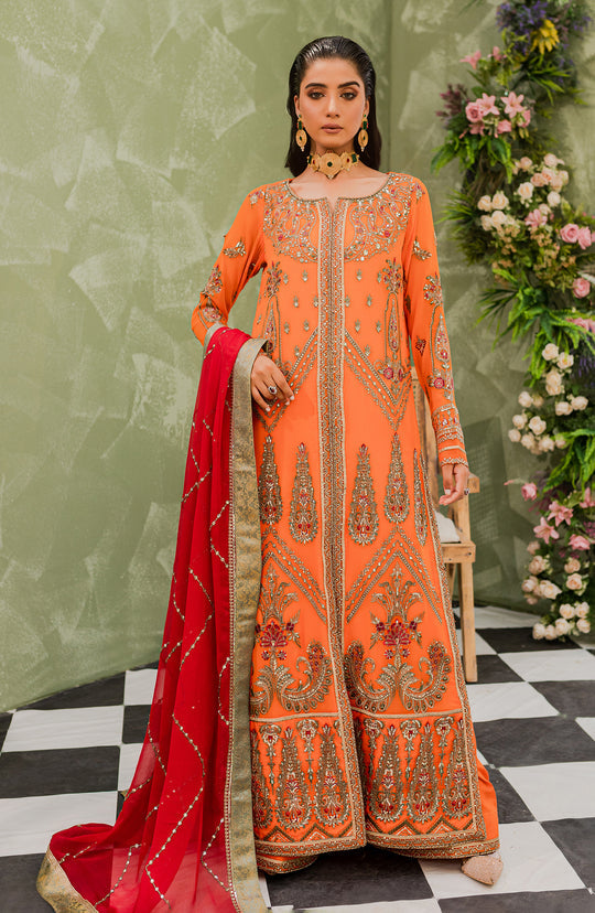 Maryam-Maria-Luxury Formal - Orange Ochra (FFD-0111)