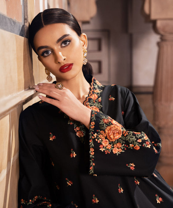 3 PIECE - EMBROIDERED LAWN SUIT-Unstitched-019