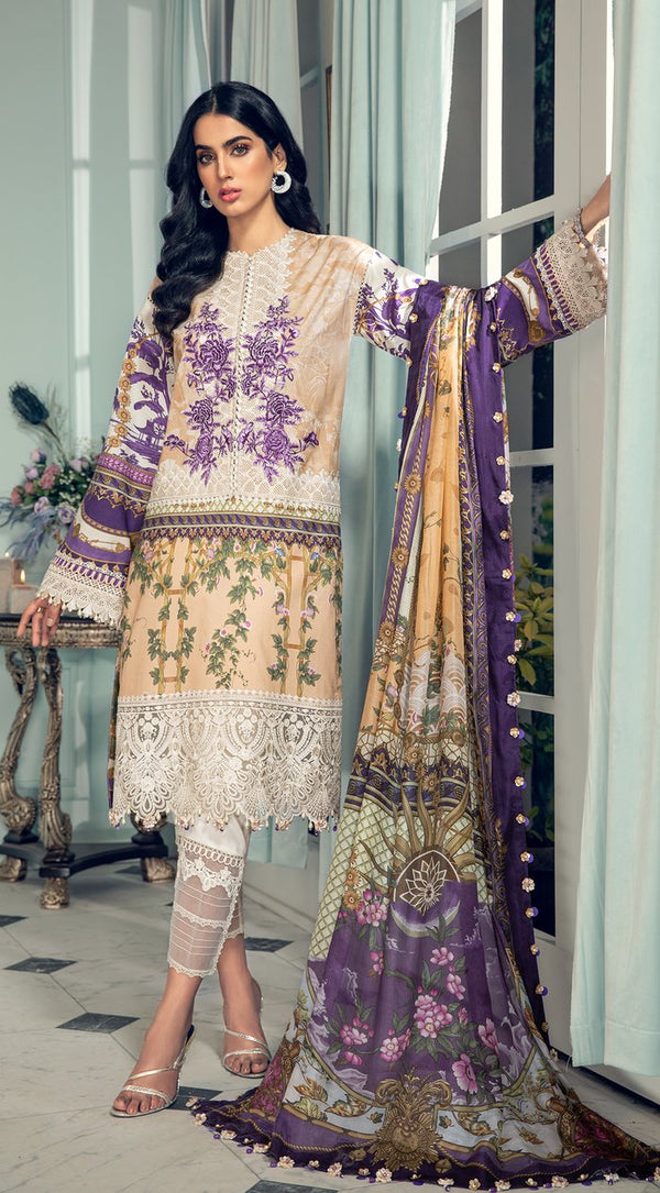 Alesia - Anaya by Kiran Chaudhry Luxury Lawn Collection 2021