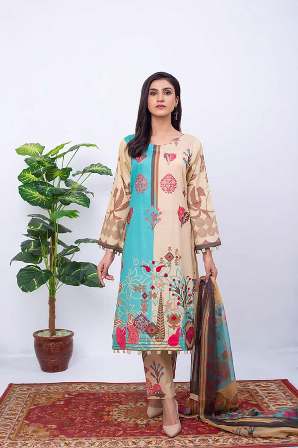 Luxury Lawn Collection B-10 | Kapray By BAU-G Collections