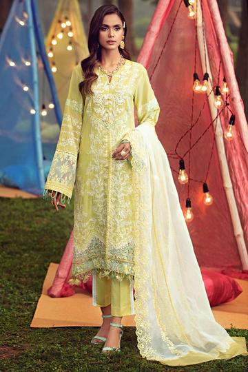 Caribbean | Rahi Premium Embroidered Lawn Collection
