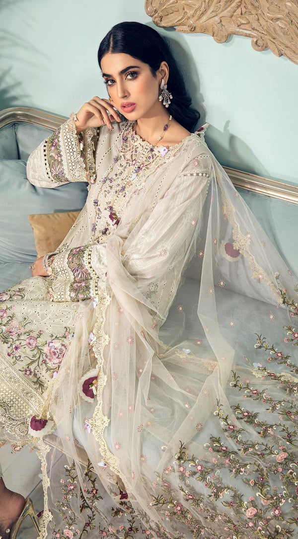 Delia - Anaya by Kiran Chaudhry Luxury Lawn Collection 2021