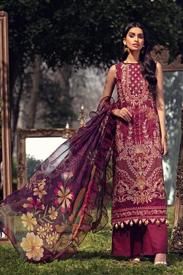 Dhalia | Rahi Premium Embroidered Lawn Collection