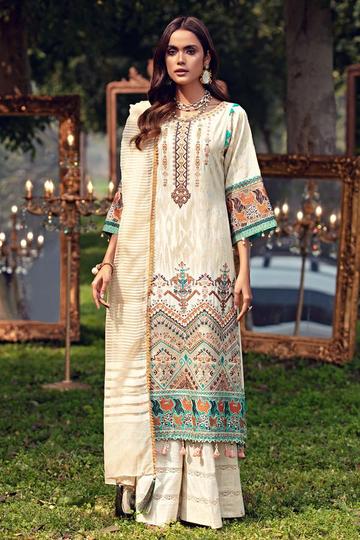 Ditsy | Rahi Premium Embroidered Lawn Collection