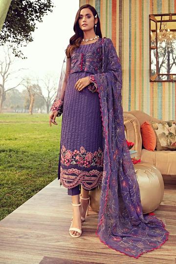 Haze | Rahi Premium Embroidered Lawn Collection