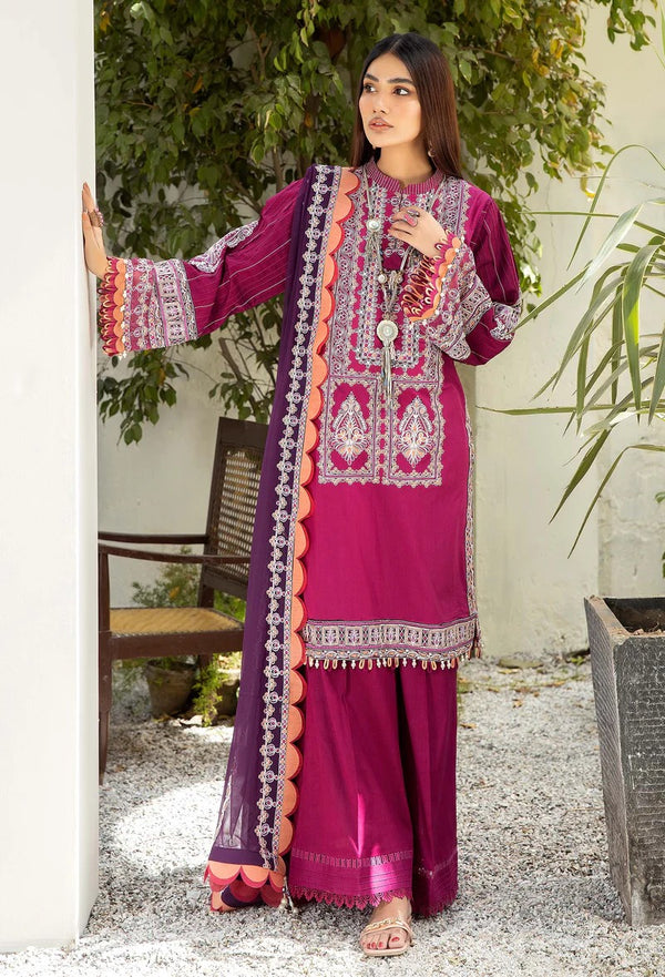 Adan's-Hibiscus | Aar ki Karhai Embroidered Stitched Collection by Adan Libas