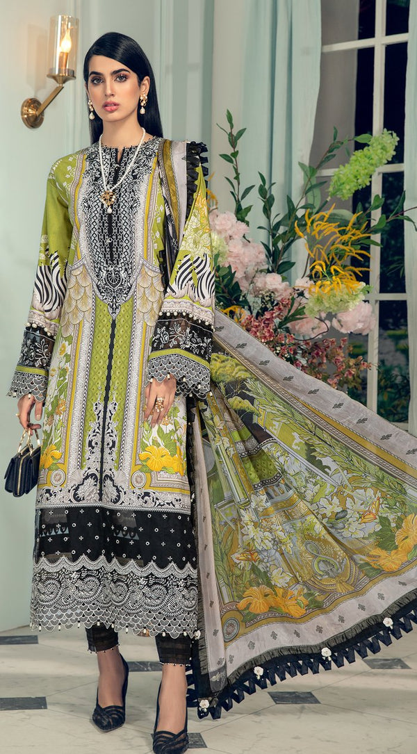 Jenna - Anaya by Kiran Chaudhry Luxury Lawn Collection 2021