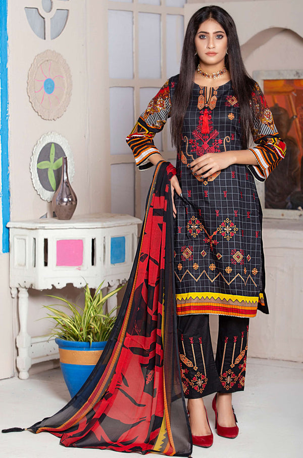 KP-04 | Kapray by BAU-G Lawn Embroidered Collection 2022
