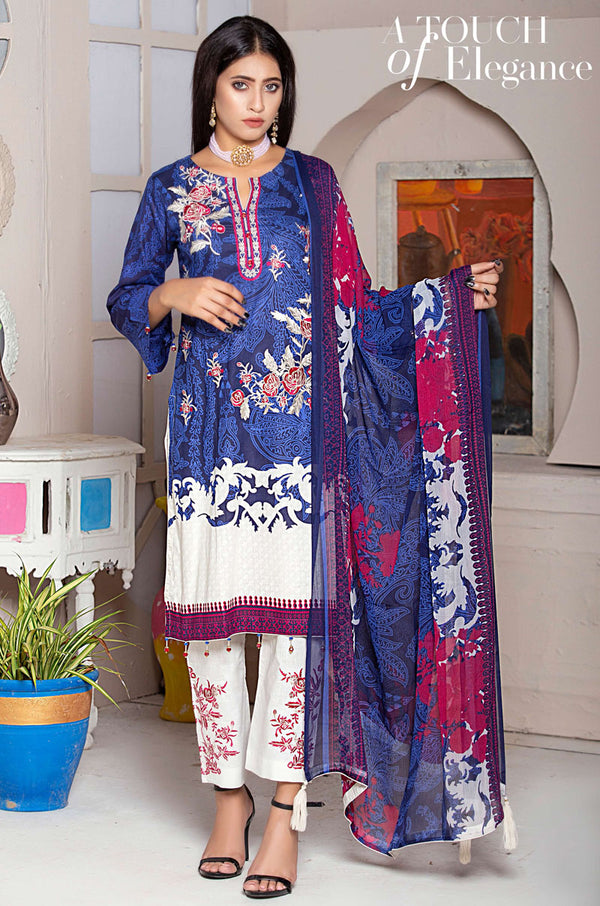 KP-09 | Kapray by BAU-G Lawn Embroidered Collection 2022