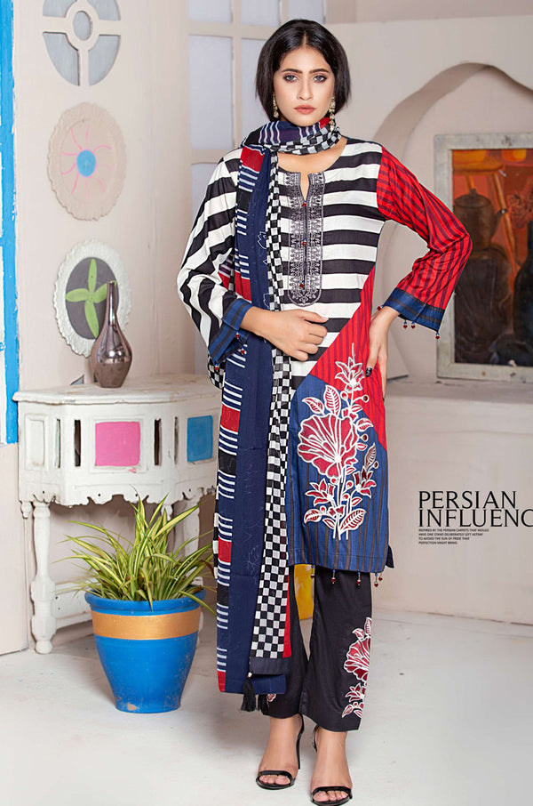 KP-10 | Kapray by BAU-G Lawn Embroidered Collection 2022