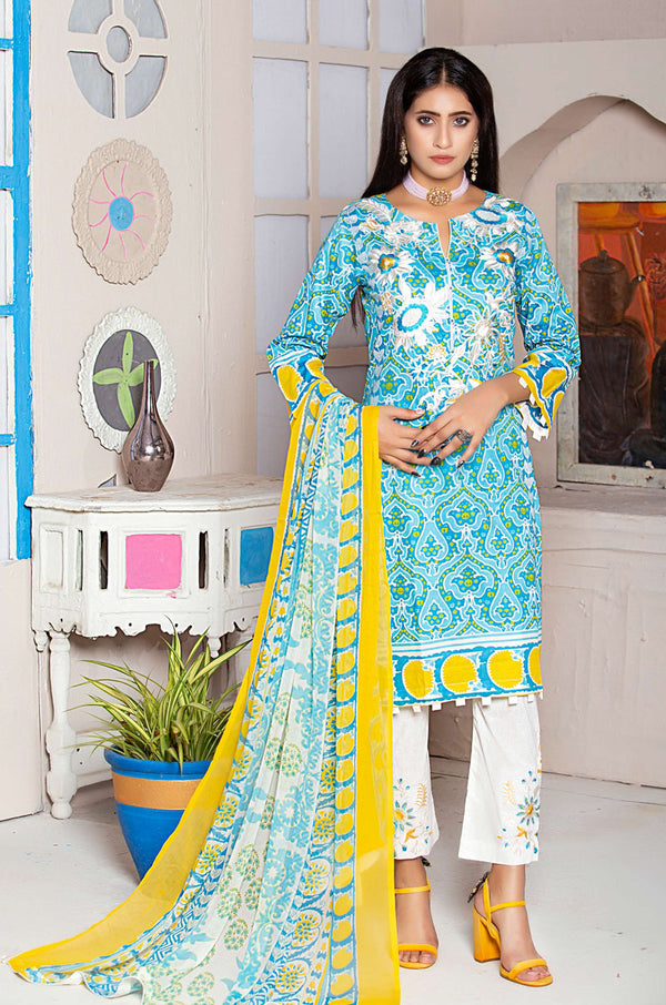 KP-11 | Kapray by BAU-G Lawn Embroidered Collection 2022