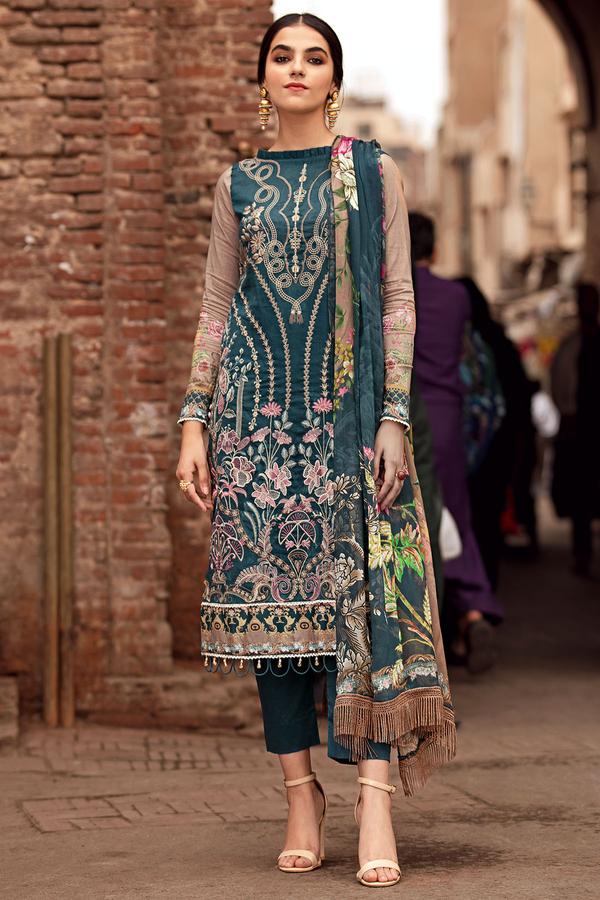 Fiona Digital Printed Lawn