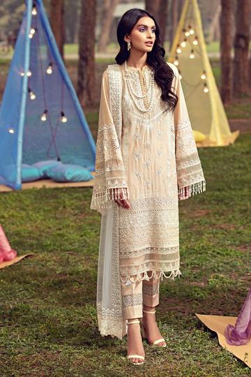 Sand Stone | Rahi Premium Embroidered Lawn Collection