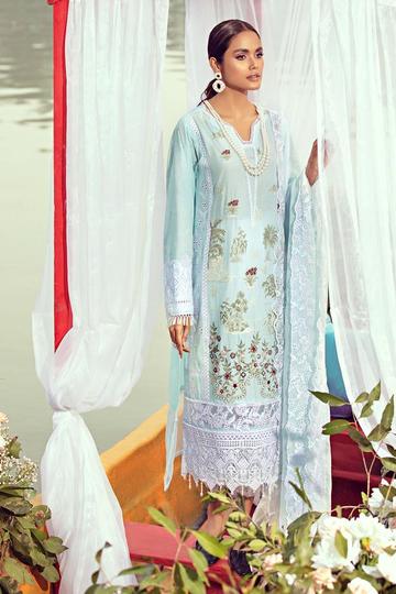 Sapphire | Rahi Premium Embroidered Lawn Collection