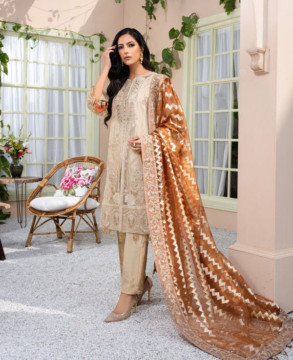 Zhaleh | Dareechay by Xenia 2021 Embroidered Collection